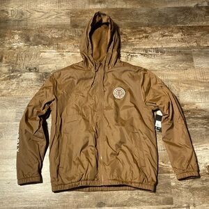 Brixton Claxton Crest lined windbreaker jacket